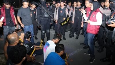 Kampung Madani Simpang Dam Batam Kembali Digerebek Tim Gabungan Terkait Narkoba