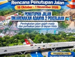 BP Batam Tutup Jalan Gajah Mada 18 Oktober – 1 November, Pasang Box Culvert untuk Atasi Drainase