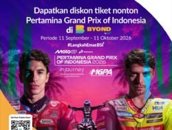 BYOND by BSI Hadirkan Promo Tiket MotoGP Mandalika, Diskon hingga Rp375 Ribu