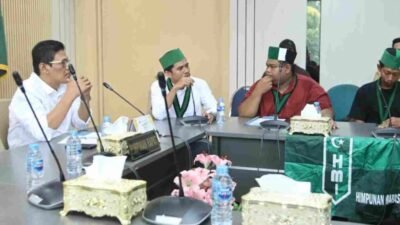 Ketua DPRD Batam Nyatakan Dukung Aspirasi Penanganan Karhutla saat Terima Aksi Damai HMI
